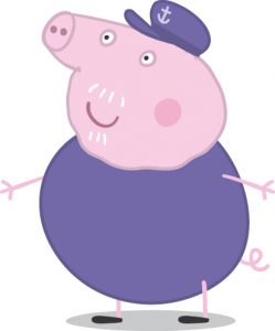 Mareo cupón jugador ABUELO PIG - Personajes de Peppa Pig en PeppaPig.eu